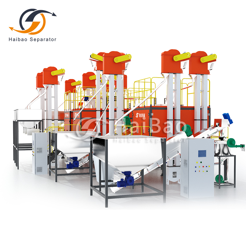 Electrostatic plastics separator 1